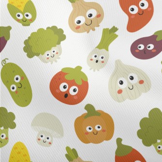 Cute Vegetables With Big Eyes Dobby