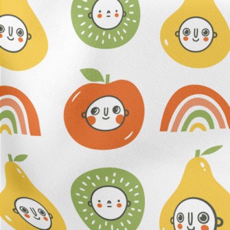 Simple Fruit Headband Stretch Ponte