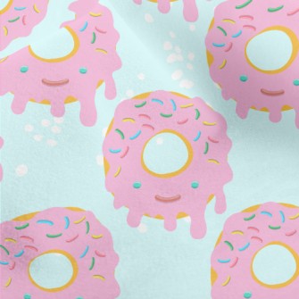 Donuts And Colored Sugar Micro Fleece