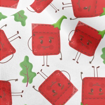 Red Pepper Pocket Micro Fleece