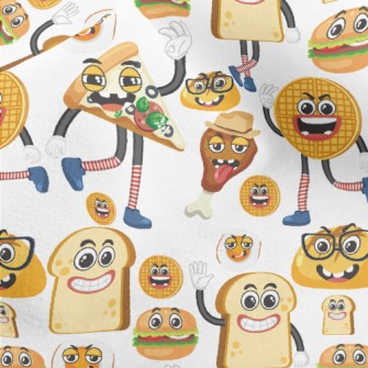 Funny Food Micro Fleece