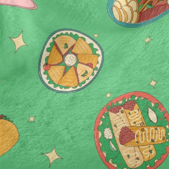 Mexican Traditional Cuisine Minky