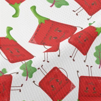 Red Pepper Pocket Piqué