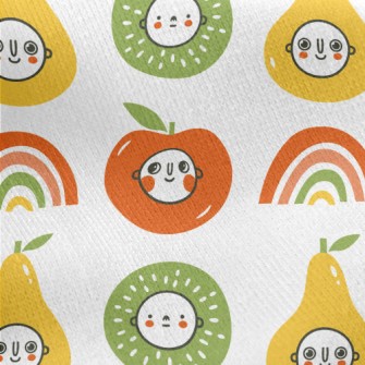 Simple Fruit Headband Jersey Backed Fleece
