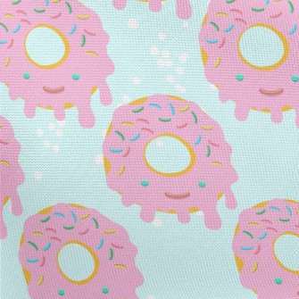 Donuts And Colored Sugar Pongee
