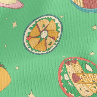 Mexican Traditional Cuisine Stretch Jersey