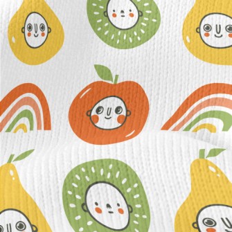Simple Fruit Headband Stretch Jersey