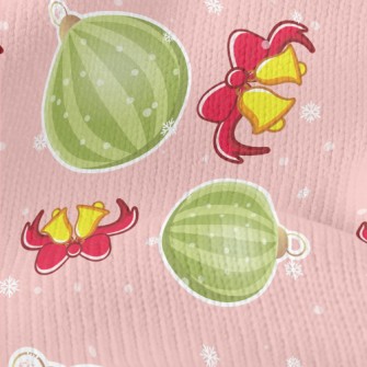 Bells And Christmas Balls Stretch Jersey