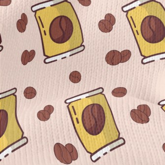 Cute Coffee Bean Can Stretch Jersey