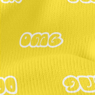 Retro Graffiti OMG Stretch Jersey