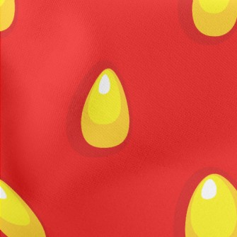 Strawberry Pattern Lightweight Cotton Poplin
