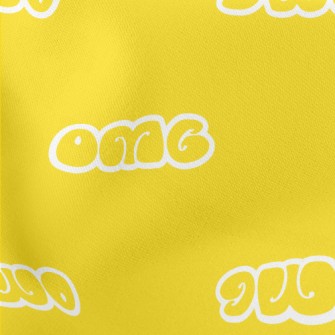 Retro Graffiti OMG Lightweight Cotton Poplin