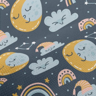 Close Your Eyes Moon Clouds Performance Linen