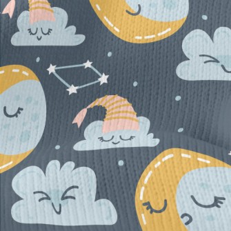 Close Your Eyes Moon Clouds Stretch Jersey