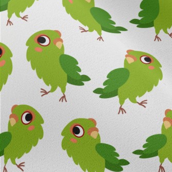 Shaking Head Parrot Chiffon