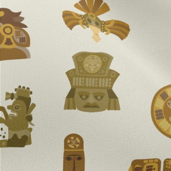 Traditional Maya Civilization Chiffon