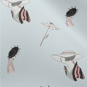 Noble And Elegant Lady Chiffon