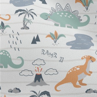 Passionate Dinosaur Island Chiffon