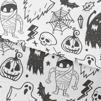 Horror Halloween Ghost Waterproof Oxford