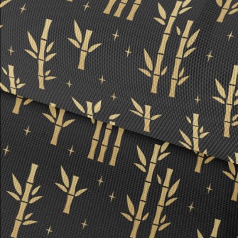 Shiny Golden Bamboo Waterproof Oxford