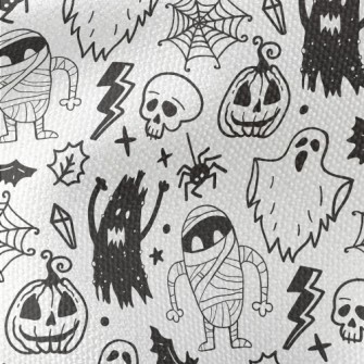 Horror Halloween Ghost Waterproof Canvas