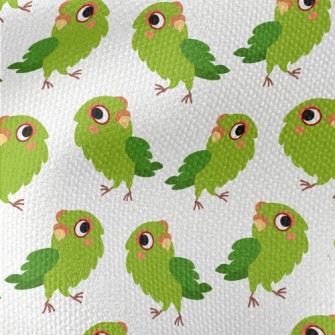 Shaking Head Parrot Waterproof Canvas