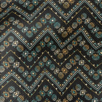 Geometric Patchwork Ethnic Waterproof Canvas