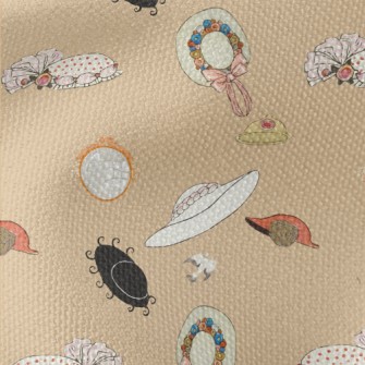 Baroque Classical Hat Waterproof Canvas