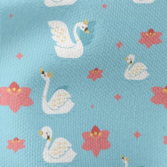 Elegant Swan Queen Waterproof Canvas