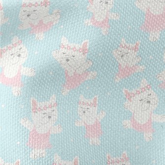 Ballet French Bulldog Waterproof Canvas