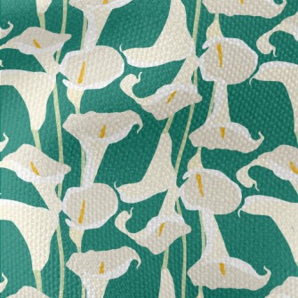 Beautiful Perfumed Calla Lily Waterproof Canvas