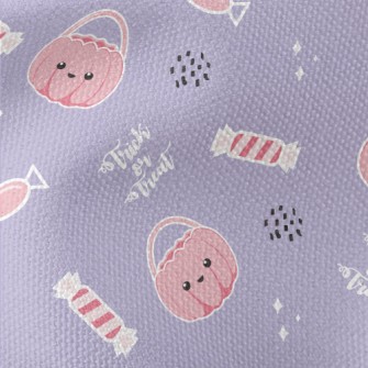 Cute Pumpkin Candy Bucket Waterproof Canvas