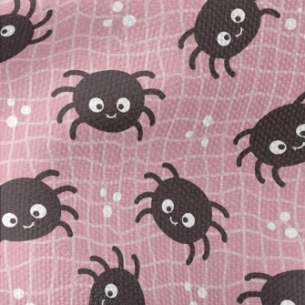 Big Eyed Black Spider Waterproof Canvas