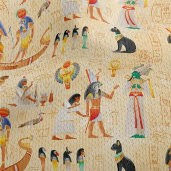 Egyptian Traditional Experienc Athletic Mesh Flat Back