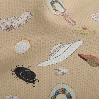 Baroque Classical Hat Athletic Mesh Flat Back