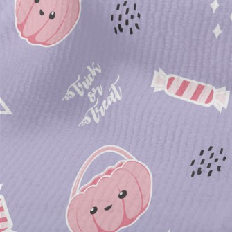 Cute Pumpkin Candy Bucket Terry