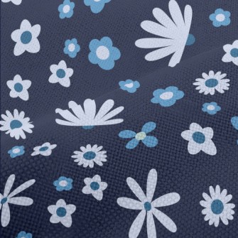 Full Of Cool Flowers Performance Linen