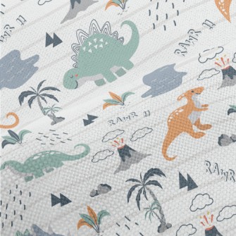 Passionate Dinosaur Island Performance Linen