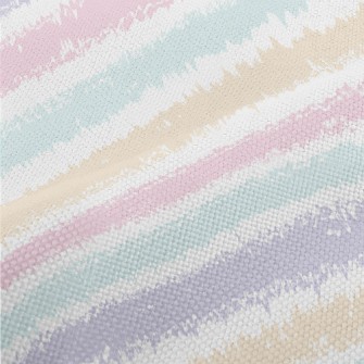 Irregular Watercolor Stripes Performance Linen