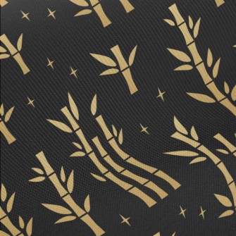 Shiny Golden Bamboo Twill