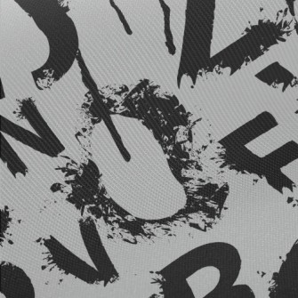 Ink Splash English Text Twill