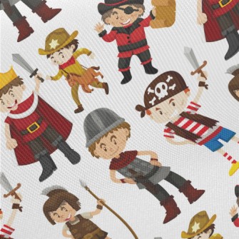 Classic Fairy Tale Characters Twill