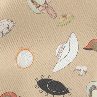 Baroque Classical Hat Standard Corduroy