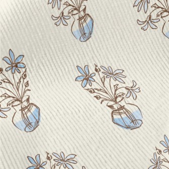 Simple Sketch Vase Standard Corduroy