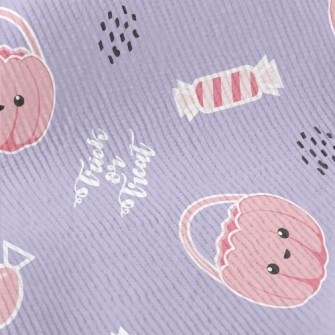 Cute Pumpkin Candy Bucket Standard Corduroy