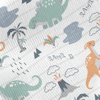 Passionate Dinosaur Island Standard Corduroy