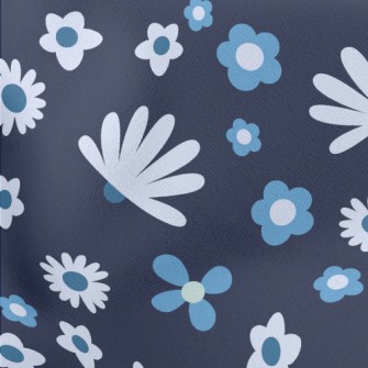 Full Of Cool Flowers Stretch Ponte