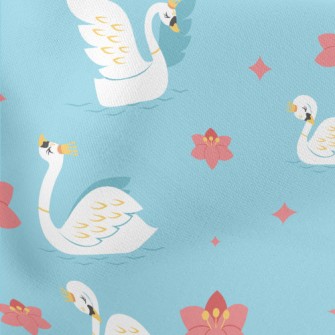 Elegant Swan Queen Stretch Ponte