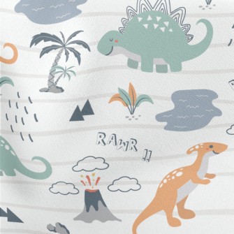 Passionate Dinosaur Island Stretch Ponte