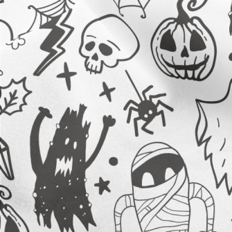 Horror Halloween Ghost Micro Fleece